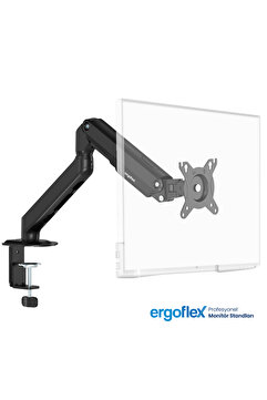 Ergoflex EF X8 Amortisörlü 17-32inch Monitör Kolu 2-9 Kg Monitör Standı 2026 Versiyon