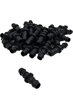 MGF PLAST Mgf 16mm. X 100 Adet Ekleme Manşon Damlama Sulama Hortumu Ek Parçaları