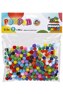 Genel Markalar Marka: Color Ponpon 10 Mm 200 Lü Nc-880 Kategori: Kırtasiye Seti