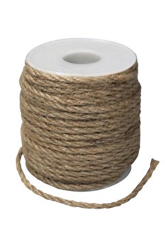 Doğalsan Tarım Jüt Halat Hasır İp 3 mm 10 Metre
