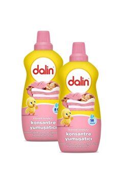 Dalin Yumuşatıcı Konsantre Bahar Ninnisi 1200 Ml X 2 Adet: 100 Yıkama