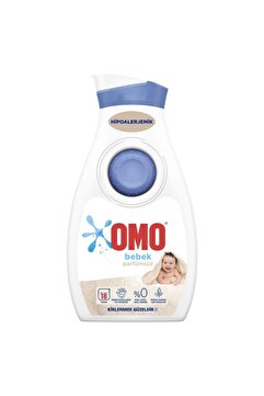 Omo Bebek Parfümsüz Hassas Ciltler Için Sıvı Çamaşır Deterjanı 900 ml 18 Yıkama Blmrsbp900