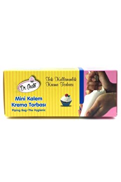 Genel Markalar Tek Kullanımlık Mini Kalem Krema Torbası 72 Adet Plastik TR