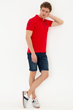 U.S. Polo Assn. Kırmızı Erkek T-Shirt