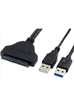 Alfais 5142 Usb 3.0 2.5 3.5 Inç Sata Ssd Hdd Harddisk Çevirici Dönüştürücü Adaptör Kablosu K