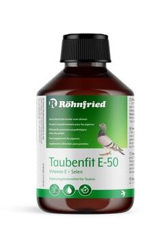 Genel Markalar 50 ml Kafes Kuşları Için Üreme Vitamini Taubenfit E-50 (CAM ŞİŞE - ORİJİNAL ŞİŞEDEN BÖLME)
