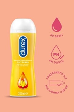 Durex Play Kayganlaştırıcı & Masaj Jeli Hassas 200 ml X 2