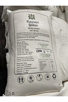 Kayseri Şeker 50 kg Şeker Türk şeker