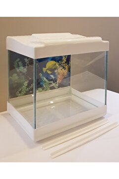 Genel Markalar Mini Akvaryum 20cm Beyaz