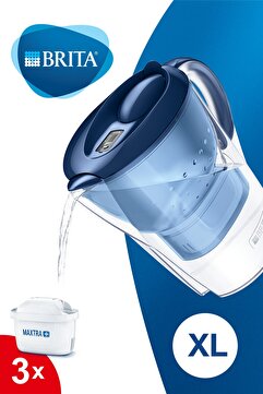 BRITA Marella XL 3 Filtreli Su Arıtma Sürahisi - Mavi