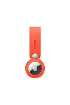 Apple Airtag Uyumlu Deri Loop Elektrik Turuncusu Mk0x3zm/a