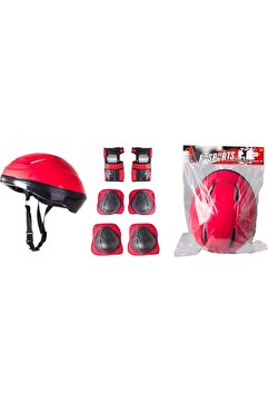 Furkan Toys Kask Dizlik Dirseklik Koruyucu Set Paten Scooter Kay Kay Koruyucu Set
