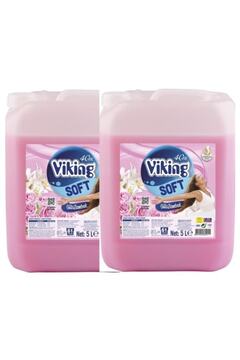 Viking Yumuşatıcı Gül-zambak 2x5 Lt 122 Yıkama