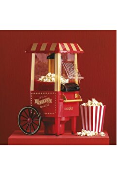 Cookplus Kırmızı Mısır Patlatma Makinesi 153.01.06.3243