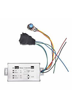 Genel Markalar Dc 60v 20a Dc Motor Sürücü Pwm Hız Kontrol Ileri Geri Yön Anahtar