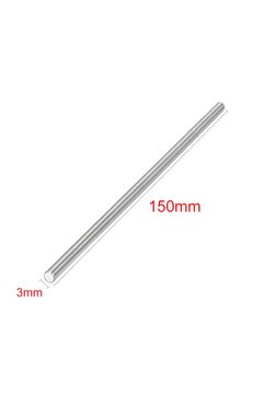 Genel Markalar 3mm X 150mm Metal Mil Çelik Çubuk Aks Oyuncak Rc Araba Robot