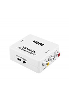 Alfais 4552 Hdmi To Rca 1080p Destekli Av Tos Scart Dönüştürücü