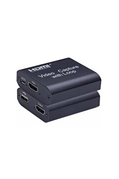 Gplus 4k Çift Çıkışlı Hdmı Video Capture Video Yakalama Cihazı Ve Canlı Yayın Kartı 4kvc300