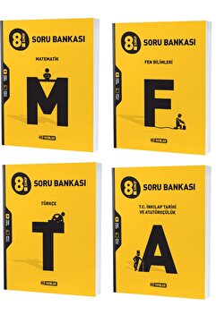 Hız Yayınları Hız Lgs 2023 8. Sınıf Matematik Türkçe Fen Inkılap Tarihi Soru Seti 4 Kitap