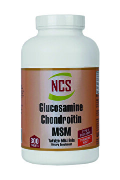 Ncs Glucosamine Chondroitin 300 Tablet Msm Zerdeçal