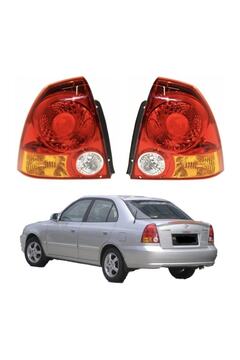 Genel Markalar Hyundai Accent Admire Sağ Ve Sol Stop Lambası Takımı 2003--2005