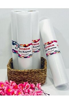 JINDARLIFE Şeffaf Kaymaz Pıtırcık Dolap Ve Raf Örtüsü 10 Metre