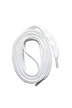 DNS Beyaz Ayakkabı Bağcığı Düz 120 Cm(2ADET)