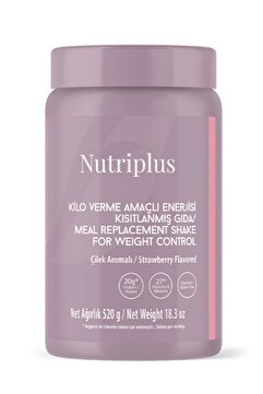Farmasi Nutriplus Shake Çilek Aromalı 520 Gr