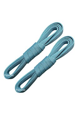 Foottab Ayakkabı Bağcığı 120 Cm Yassı Converse Bağcık Spor Ayakkabı Bağı Ipi-turkuaz