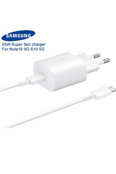 Samsung S22+ Ultra S21 Ultra Usb-c 25w Orjinal Hızlı Şarj Aleti Ep-ta800xbegww Beyaz