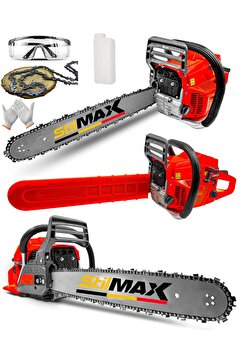 stilmax Germany Çelik Karbüratör Turbo X9900 Benzinli Testere Ağaç Kesme Makinası Hızar Ormancı Kesim Motor