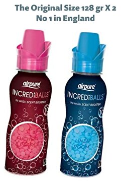 Airpure Yasemin Çiçeği + Mavi Zambak Çiçeği 2 Li Karma Avantaj Çamaşır Parfümü 128 Gr X 2