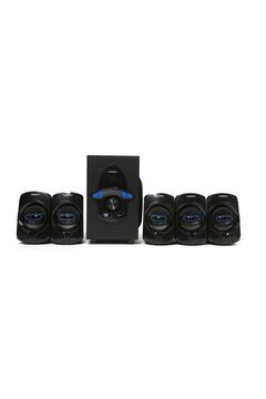 Carboon Serisi Bluetoothlu 5+1 Dijital Ekran Radyolu Usb Ses Sistemi