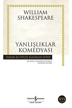 Türkiye İş Bankası Kültür Yayınları Yanlışlıklar Komedyası / William Shakespeare / / 9789944889896