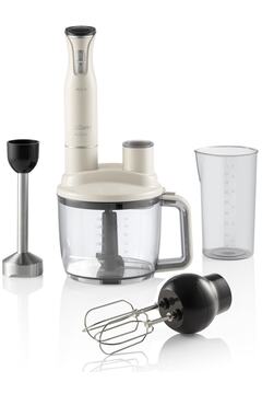 Arzum AR1142 Blanco Multi Blender Seti 1500W Beyaz - 1.5 L Geniş Hazne & Isıya Dayanıklı Çelik Ayak