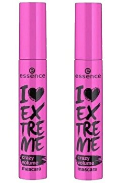 Essence I Love Crazy Volume Hacim Maskara X 2 Adet