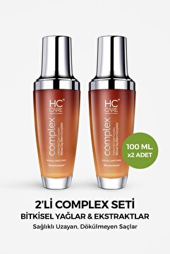 HC Care Hc Complex 2'li Set Saç Bakım Kompleksi