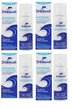 Sterimar Deniz Suyu Burun Spreyi 100 Ml 4 Adet-skt:02/2023