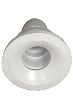 KUSTAR Lavabo Koku Giderici Çek Valfli Lavabo Gider Adaptör Conta Ø50 Evye Koku Önleyici