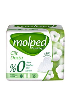 Molped Pure&soft Normal Ped 8 Adet