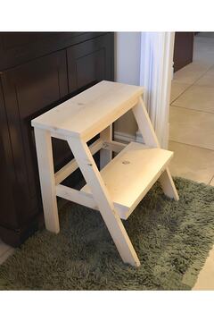 WOODENSA Merdiven Tabure ,ahşap Basamak Yükseltici Tbr001