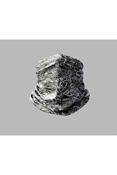 Buffalo Karışık Çok Desenli Tasarımlı Motorcu Buff Maske Outdoor Boyunluk Unisex Bandana