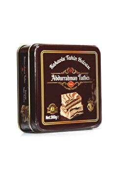 Abdurrahman Tatlıcı Kakaolu Tahin Helvası Teneke Kutu (300 Gr)
