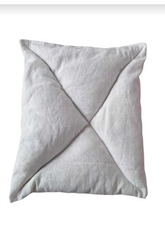 ALERSS Yıkanmamış Yün Dolgulu Öksürük Ve Ağrı Için 25x30 Cm Çocuk Ebat Sırt Veya Göğüs Yastığı