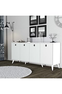 Mezza 1614 Elite 180 Cm Modern Konsol Beyaz