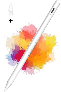 m.tk moveteck Ipad 2.nesil Kalem iPad Pro 13/11/12.9, Ipad 8.9.10.11.nesil A16 Air 11 4/5/6 Magnetik Avuç içi Red