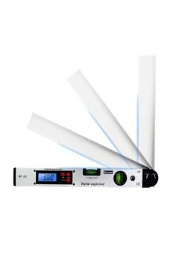 BTS 12471 Dijital Açı Ölçerli Su Terazisi 2 Sulu Marangoz Gönye 16"/40 Cm