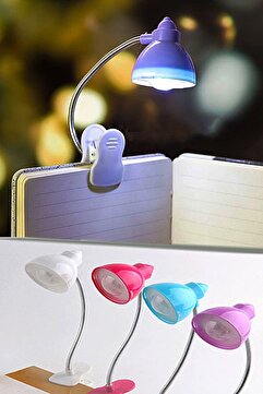 GÖNÜL YAYINCILIK Mini Kitap Okuma Lambası-mandallı