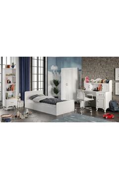 KZNMOB HOME Snow Country Tarzı Çocuk Odası Takımı - 4 Parçalı Ve Tamamı 1. Kalite Mdf