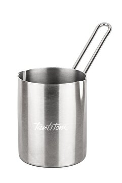 Tantitoni Paslanmaz Çelik Çift Ağızlı Silindir Cezve 500ml